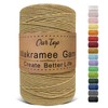 OurTop Premium Macrame Yarn Sage, 2 mm x 500 m