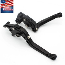 FXCNC For Classic 350CC 500CC before 2022 CNC Fold Extend Brake Clutch Levers Black