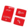 3 Pcs Gear Button Kit 6131 9252 912‑1 ESP Antislip