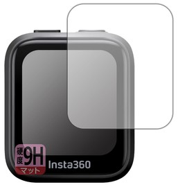 PDA Kobo Insta360 GPS Preview Remote Control (CINSAAVG) Compatible with 9H High Hardness [Reflection Reduction] Protective Film Made in Japan