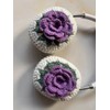 Hosootan AirPods Max Crochet Earphone Cover (E,Purple)