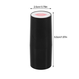 Operitacx Golf Ball Stamp with Kiss Mark, Golf Accessories, Lightweight Portable for Quick Identification During Play, Fun Design