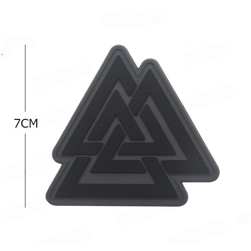 PHOENIX IKKI Viking Norse Old Norse Scandinavian Rune Walknut Triangle