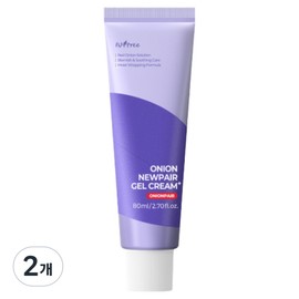 Isntree Onion New Fair Gel Cream Plus, 2 units, 80ml / 이즈앤트리 어니언 뉴페어 겔 크림 플러스, 2개, 80ml