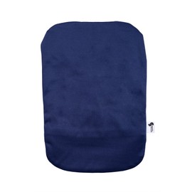 Spoonie Threads Navy Elastic Ostomy Bag Cover | Fashionable & Adjustable Colostomy Stoma Ileostomy Pouches | Navy, 6x11 (Large Opening)