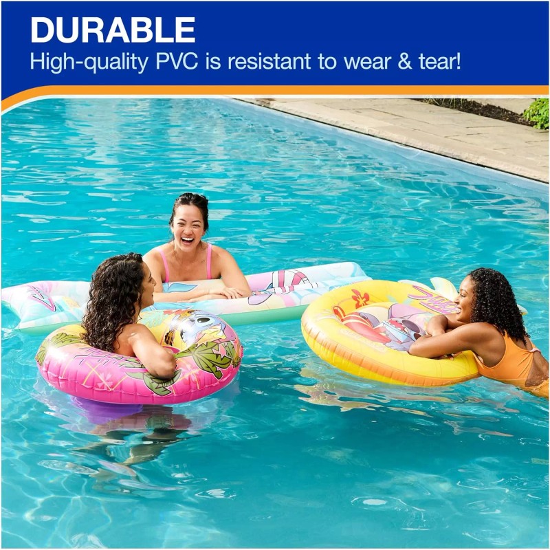 Swimways Stitch Oversized Pool Float Kids Pool Toys Swimming Pool