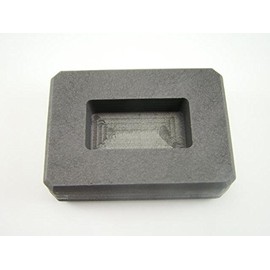 1 oz Silver Bar High Density Graphite Ingot Mold Loaf Style Rectangle USA Made