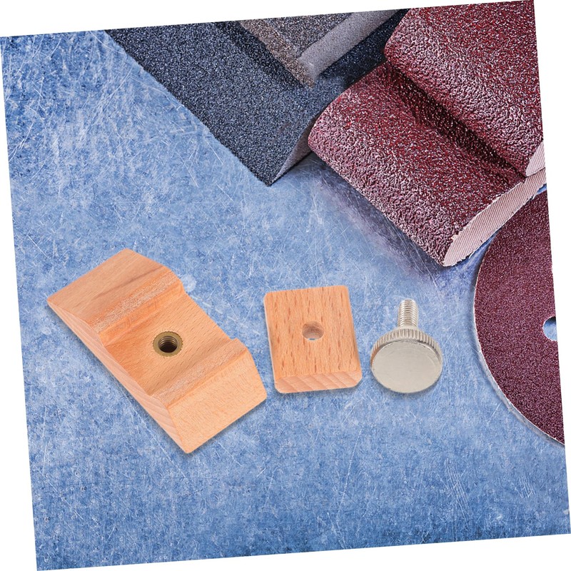 Operitacx Leather Edge Burnishing Hand Sanding Block Easy to Use