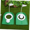 Totority 2pcs Golf Practice Cups Portable Putting Training Lightweight Durable