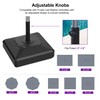 PURPLE LEAF HDML32 Patio Market Umbrella Stand Base with Wheels