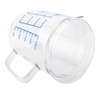 Heat Resisting Glass Measuring Cup Milk Scale Measuring Jug with
