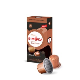 Gimoka - Nespresso Compatible Aluminium Coffee Capsules, Classico - 100 Pods