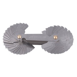 Metric Imperial Screw Gauge Imperial 55 Degree Metric 60 Degree Thread Pitch Measurement Tool