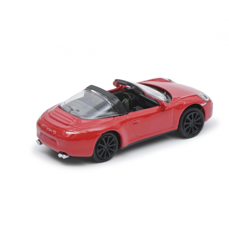 Schuco 1:87 911 Targa 4S Red 452670900 [Shipping from Canada]