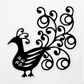 Decal Stickers Of Fancy Peacock Premium Indoor (No Waterproof) Vinyl Decal Stickers For Laptop Phone Accessory Helmet Car Window Mug Tuber Cup Door Wall Decoration ANDVER3504381BL110422