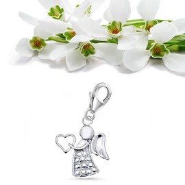 Charm Pendant for Charm Bracelet, 925 Sterling Silver, for Children, Girls, Baby, Women, Silver