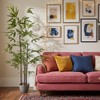 Artego Planta Artificial Decorativa Moderna con Maceta Bambú Grande de