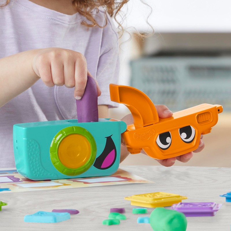 Play-Doh Photo Fun Starter Set, Kids Camera Toy for Pretend