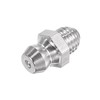 uxcell 2Pcs Stainless Steel Straight Grease Fitting 1/4-28 Inch Thread
