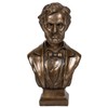 PTC 7.5 Inch Bronze Colored Abraham Lincoln Bust Figurine Statue
