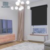 Thermal Insulated Blackout Roller Shades - Cordless, UV Protection, Free-Stop