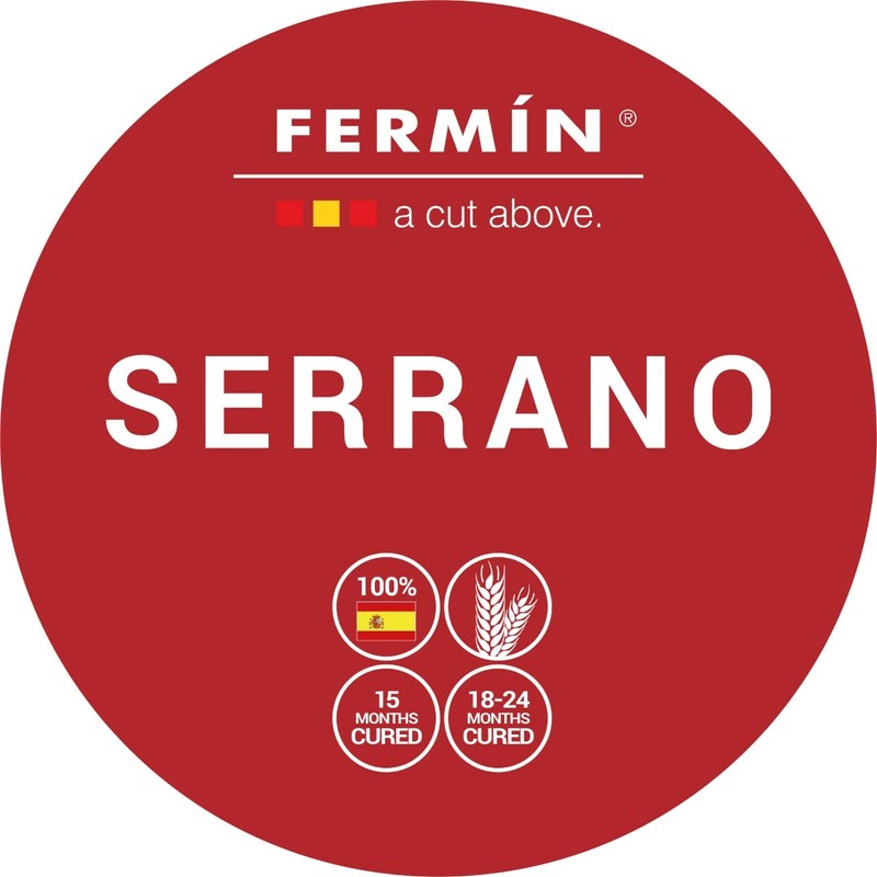 Sliced Paleta Serrano Ham, 2 oz by Fermin