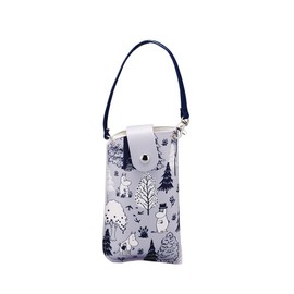 Moomin [Glasses Case] Flat Glasses Case with Pass Case / Forest Northern Europe