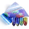 50 Stickers Nail Foil Lace Cherry Blossom Spring Starry Sky