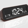 Modern Clock Radio - Double Alarm - 2 USB Charging