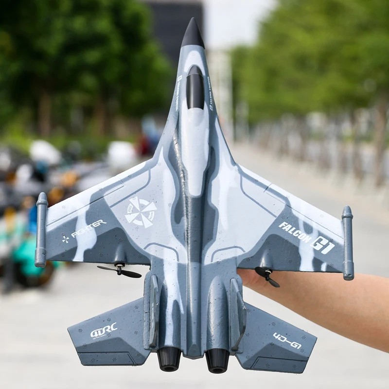 RC Fighter Airplane for Kids – Foam Remote Control Glider