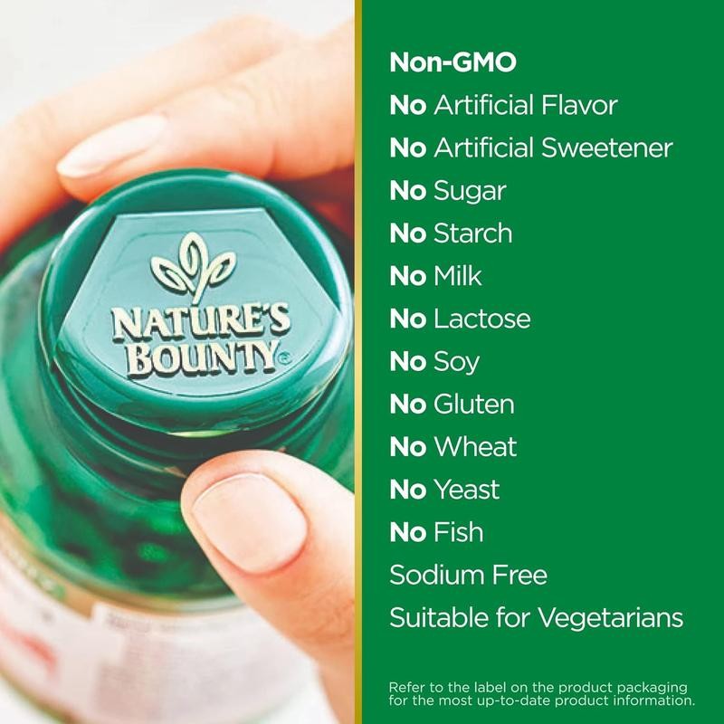 Nature's Bounty Magnesium, Bone and Muscle Health, Whole Body Support,