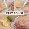 Shrimp Deveiner Tool, Stainless Steel Shrimp Deveining Tool Efficient Shrimps