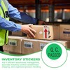 PATIKIL QC Passed Stickers 0.5x0.35, 1980 Pcs Inventory Quality Control