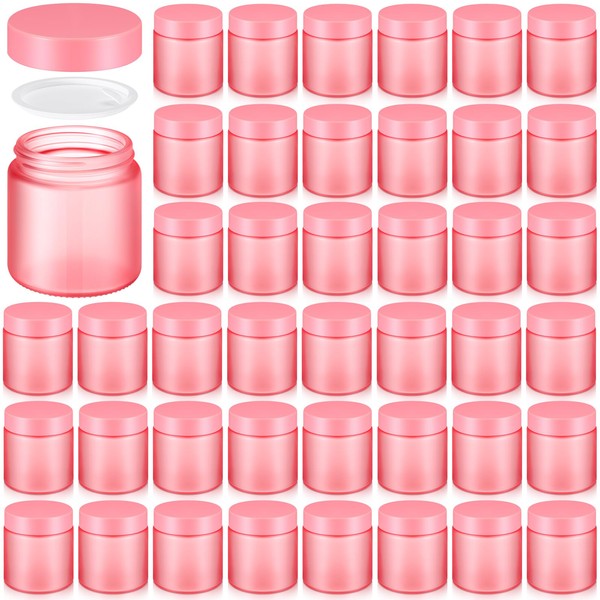 Norme 48 Pcs 4 oz Glass Jars with Lids Leakproof