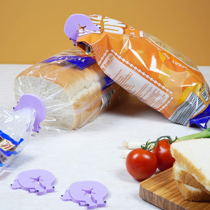 BEAST Clips Animal Bread, Bread Ties, Chip Clips, Air Tight,