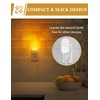 Night Lights Plug Into Wall [2 Pack], Amber Warm Night