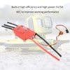Dilwe Red Brick 200A ESC, Brushless ESC 5V/5A BEC Electronic