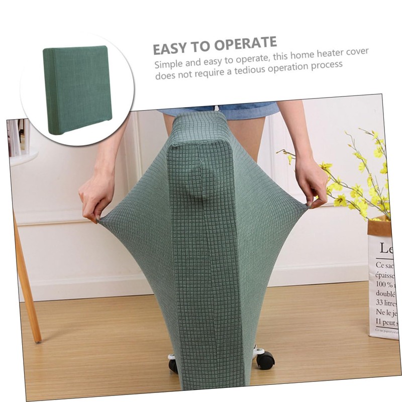 Kisangel Heater Cover Breathable Protective Radiator Cover for Washable Design