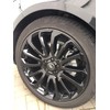 RimSavers RS-1 Alloy Wheel Protector Black Universal Fit - Up