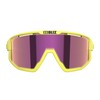 Bliz Fusion Sports Glasses Matt Neon Yellow Brown Purple