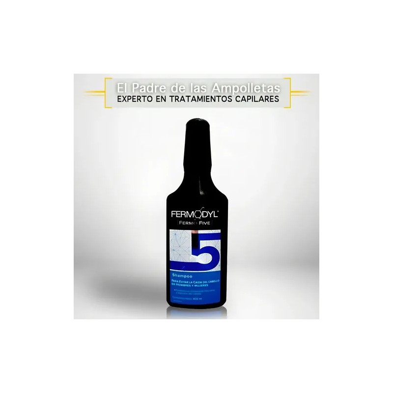 Shampoo Fermo Five Tratamiento Caída 400 Ml Fermodyl