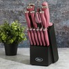 Oster Langmore 15 Piece Stainless Steel Cutlery Knife Block Set