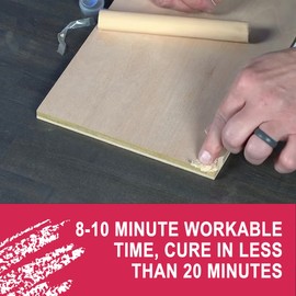 Mohawk Finishing Products Epoxy Putty Stick, Oak/Light Walnut M743-1530, 1 Count