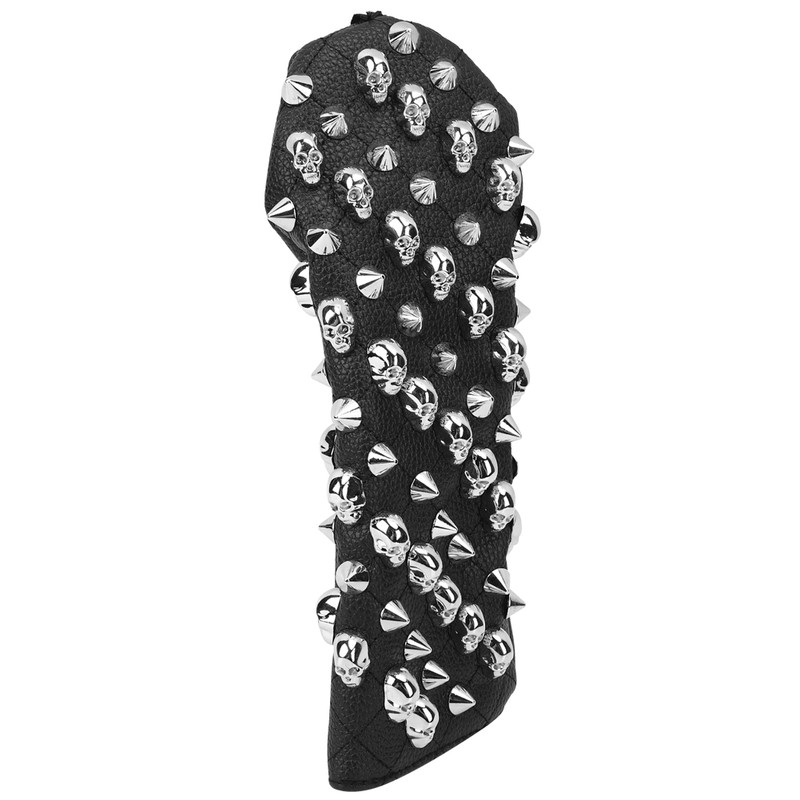 PU Waterproof Golf Putter Cover Club Protection Headcover Supplies Skull