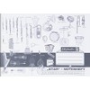 Brunnen 1046836 music sheet notepad (A5, 8 sheets landscape format,