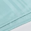 Simple&Opulence Solid Fabric Shower Curtain Liner with Hooks for Bathroom,