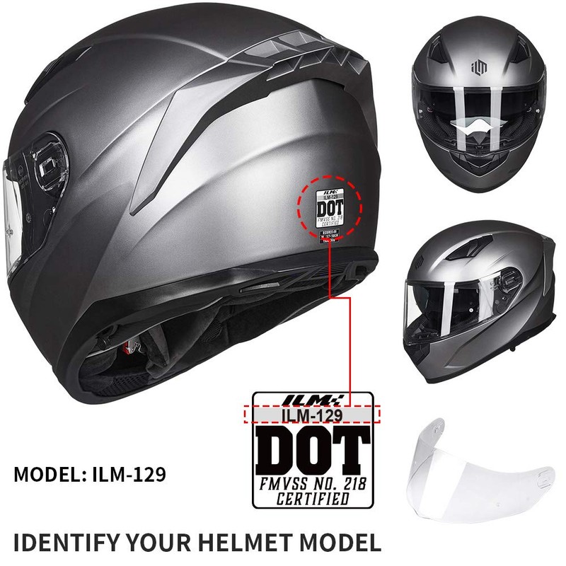 ILM Clear Shield Visor Pinlock Pins for Model-129 Motorcycle Snowmobile