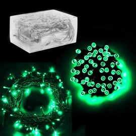 Super Z Outlet 30 Mini Bulb LED Battery Operated Fairy String Lights in Apple Green, St Patricks Day Decorations Irish Party (158" inch Long String)