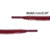 Allegra K Stripe Canvas Shoelaces, Flat Shoelaces, Shoe Laces, Flat