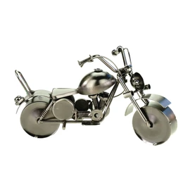 Kremers Schatzkiste Decorative Shopper Motorcycle Metal 22 cm Decoration Money Gift Bike
